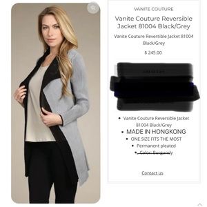 Vanite Couture Reversible Jacket